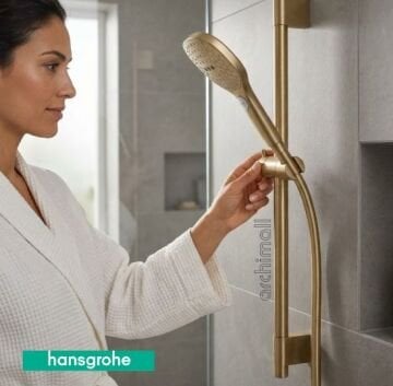 Hansgrohe Raindance Select E Bronz Sürgülü Duş Seti