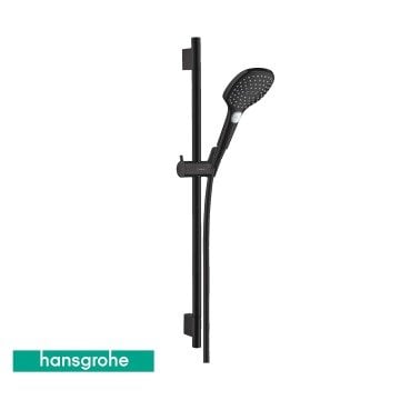 Hansgrohe Raindance Select E Satin Siyah Sürgülü Duş Seti