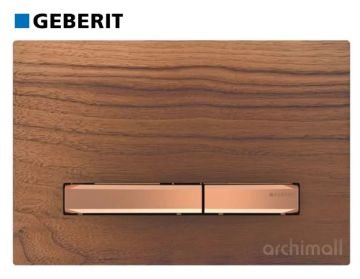 Geberit Sigma 50 Kumanda Paneli Ahşap-Bronz