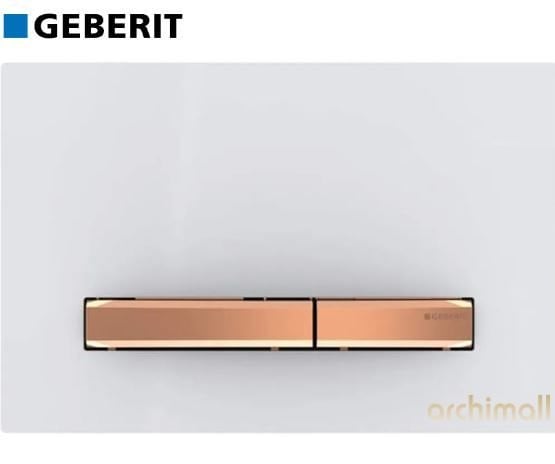 Geberit Sigma 50 Kumanda Paneli Beyaz-Bronz