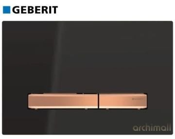 Geberit Sigma 50 Kumanda Paneli Siyah-Bronz