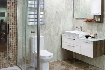 Orka Heybeli 120 cm Asma Banyo Dolabı