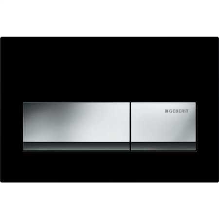 Geberit Alpha50 Kumanda Kapağı Siyah