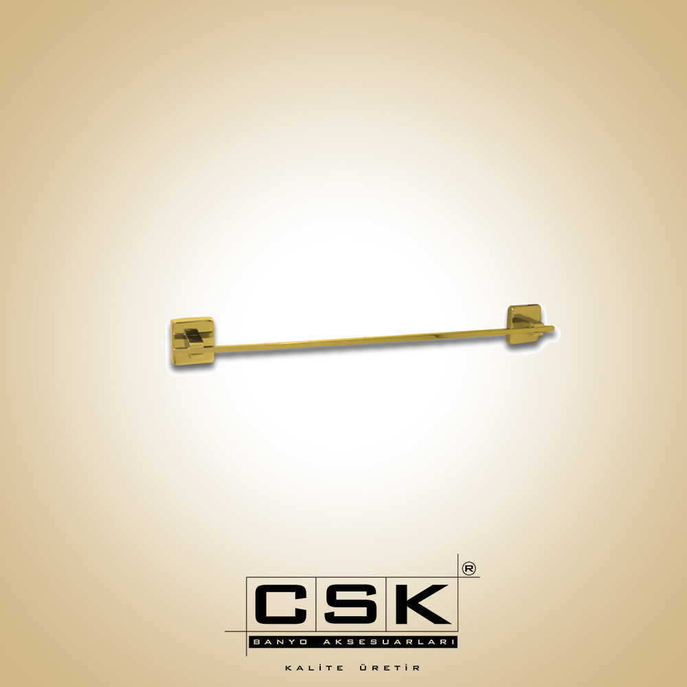 Csk Banyo Aksu Uzun Havluluk Altın AKS12203
