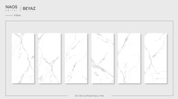 Kütahya 60x120 Naos Rektifiye Parlak Nano