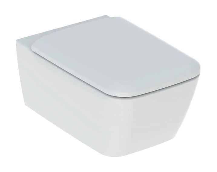 Geberit İcon Square Rimfree Asma Klozet + Soft Klozet Kapak