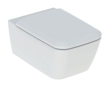Geberit İcon Square Rimfree Asma Klozet + Soft Klozet Kapak