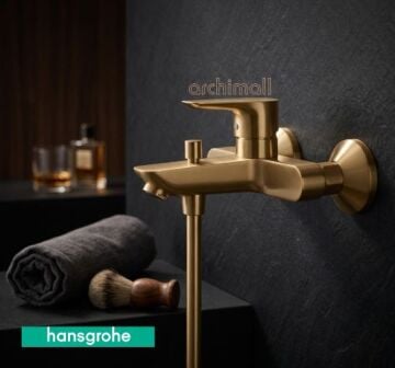 Hansgrohe Talis E Banyo Bataryası Mat Bronz