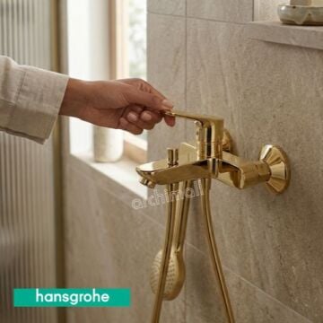 Hansgrohe Talis E Banyo Bataryası Optik Altın