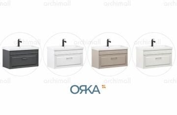 Orka Design 85 cm Asma Banyo Dolabı