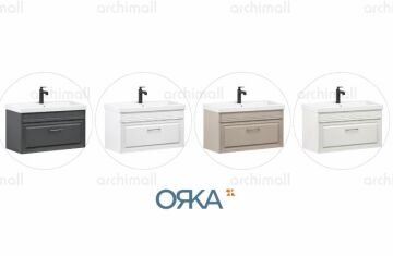 Orka Design 105 cm Asma Banyo Dolabı