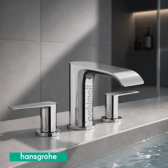 Hansgrohe Vivenis 3 Delikli Lavabo Bataryası
