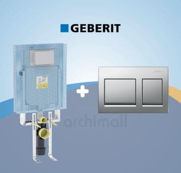 Geberit Alpha Gömme Rezervuar Seti