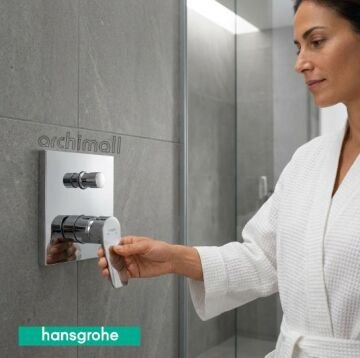 Hansgrohe Vivenis Ankastre Banyo Bataryası Set