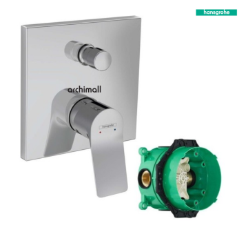 Hansgrohe Vivenis Ankastre Banyo Bataryası Set