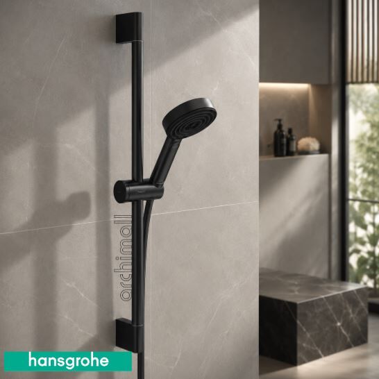 Hansgrohe Pulsify S Sürgülü Duş Seti Satin Siyah