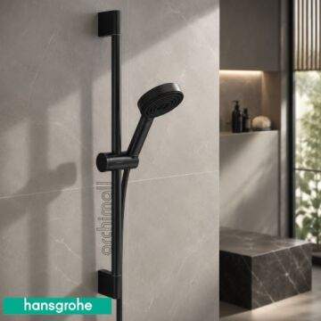 Hansgrohe Pulsify S Sürgülü Duş Seti Satin Siyah
