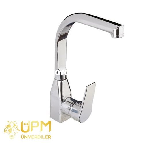 UPM Merkür Kuğu Lavabo Bataryası Krom