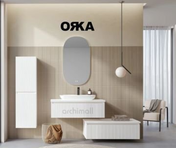 Orka  Lentia 100 Asma Banyo Dolabı