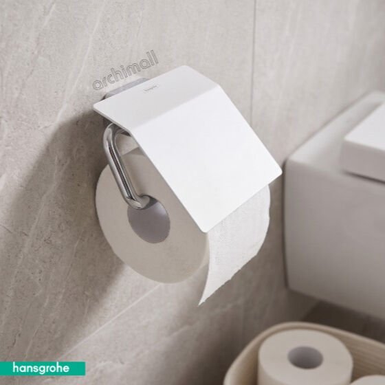 Hansgrohe AddStoris Krom Kapaklı Tuvalet Kağıtlığı