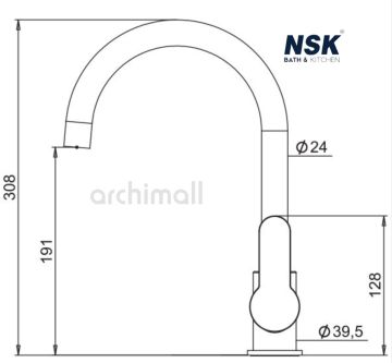 Nsk Armatür Molera Evye Bataryası
