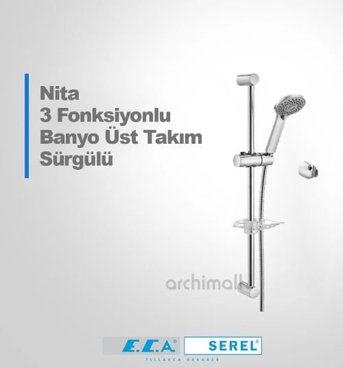 Eca Nita Sürgülü Duş Takımı