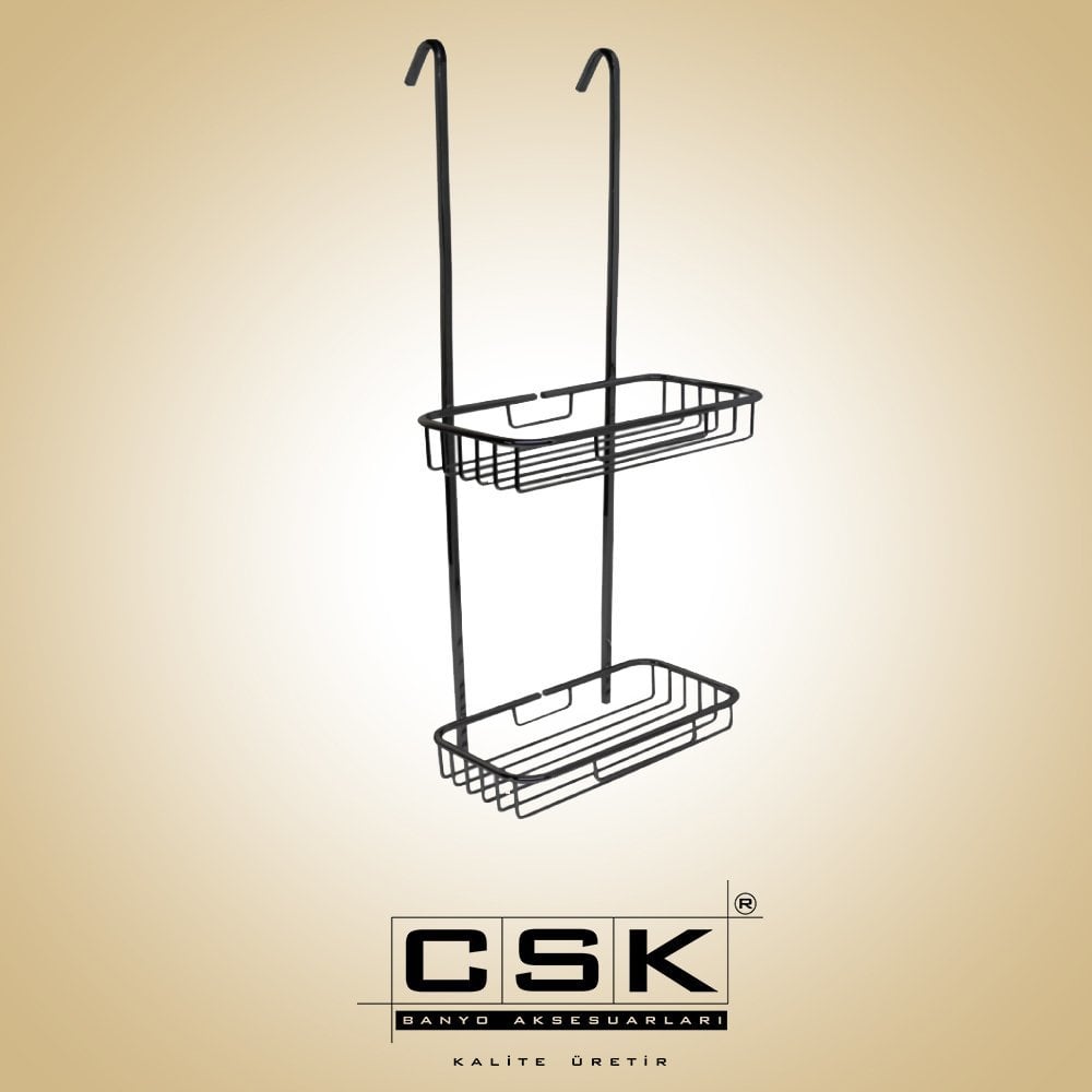 Csk Banyo Asma Süngerlik Siyah OL2760S