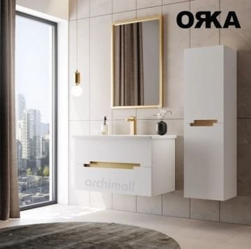 Orka Lodi 100 cm Asma Banyo Dolabı