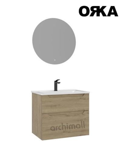 Orka Messina 65 Asma Banyo Dolabı-LED'Lİ AYNA