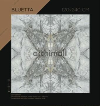 Kütahya 120x240 Bluetta Bookmatch Parlak Nano