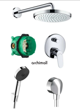 Hansgrohe Focus Ankastre Banyo Seti