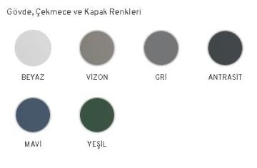 Orka Milano 140 cm Asma Banyo Dolabı