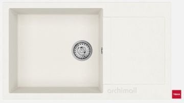 Teka Clivo 60 B-TQ Beyaz Granit Evye