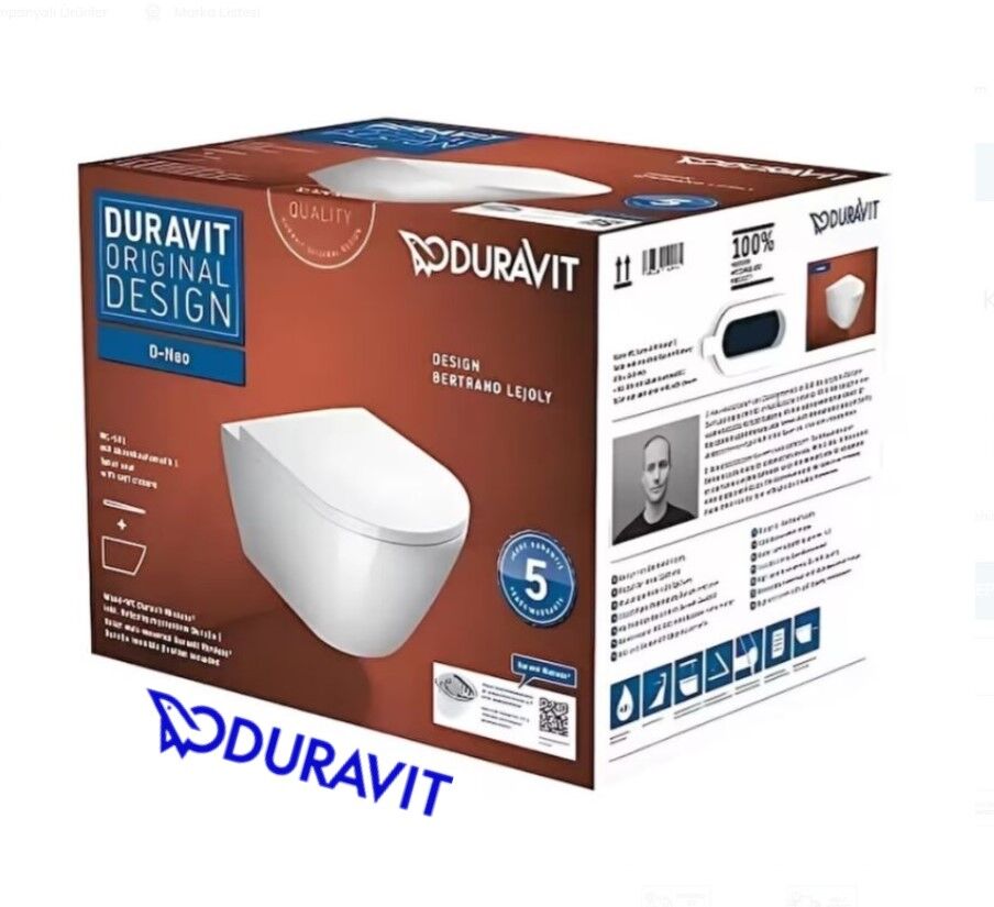 Duravit D-Neo Rimless Asma Klozet Seti