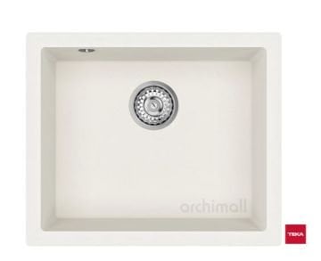 Teka Cave 49.50 B-TQ Beyaz Granit Evye