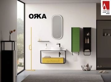 Orka Noto 100 Asma Banyo Dolabı