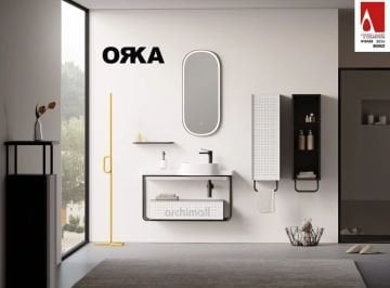 Orka Noto 100 Asma Banyo Dolabı