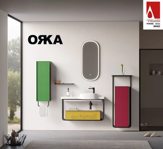 Orka Noto 80 Asma Banyo Dolabı