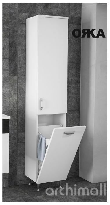 Orka Duru Sepetli Boy Dolabı DEMONTE