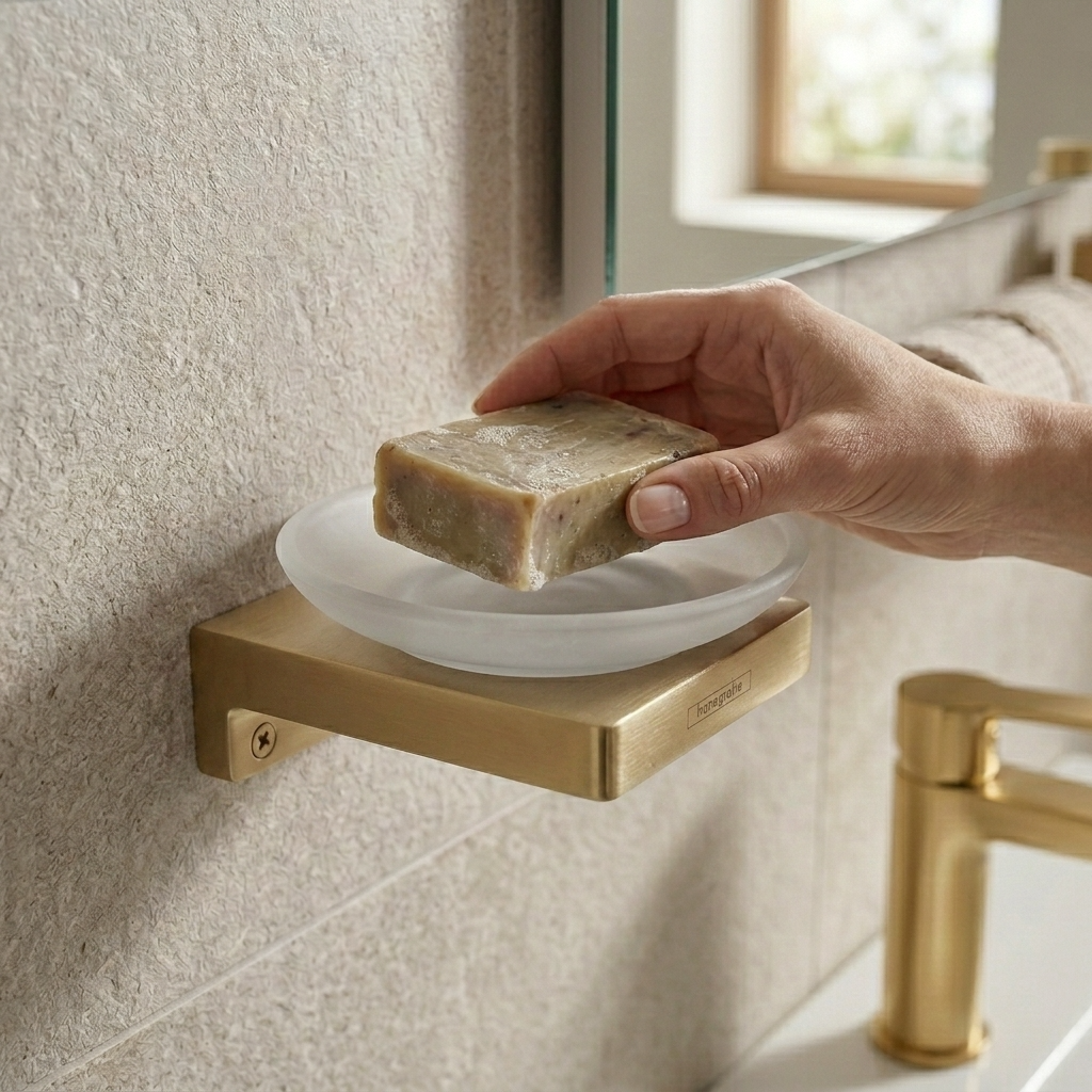 Hansgrohe AddStoris Bronz Sabunluk