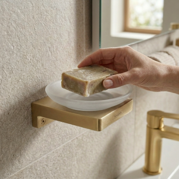 Hansgrohe AddStoris Bronz Sabunluk
