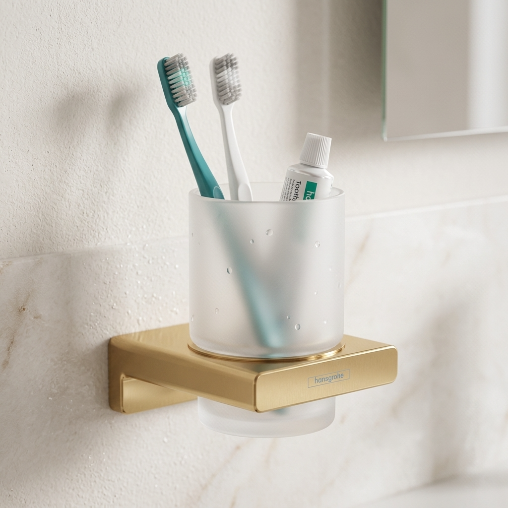 Hansgrohe AddStoris Bronz Diş Fırçalık
