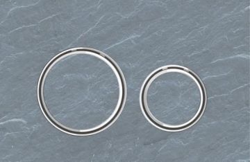 Geberit Sigma21 Kumanda Kapağı Arduvaz-Krom