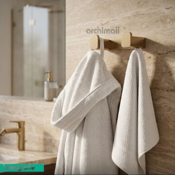 Hansgrohe AddStoris Bronz İkili Askı