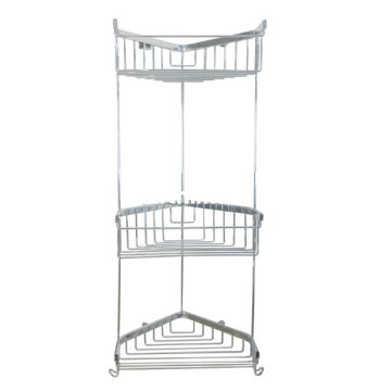 Hüppe Trendy Parlak Gümüş üçlü Köşe Şampuanlık