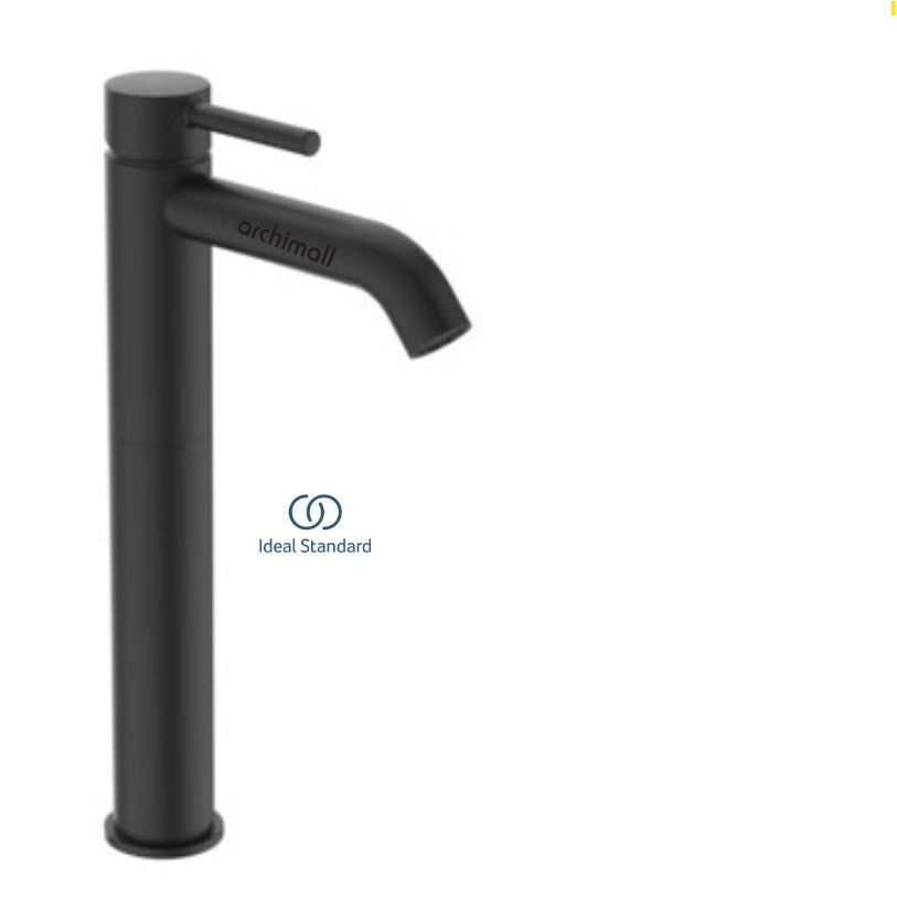 İdeal Standard Ceraline Çanak Lavabo Bataryası Mat Siyah