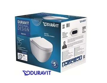 Duravit Starck 3 Rimless Asma Klozet Seti
