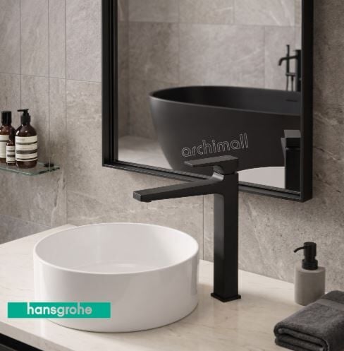 Hansgrohe Metropol Çanak Lavabo Bataryası Satin Siyah