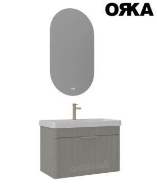 Orka Procida 85 cm Asma Banyo Dolabı