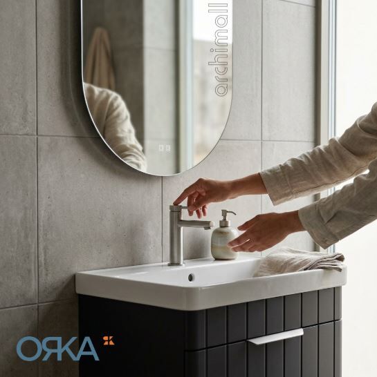 Orka Procida 65 cm Asma Banyo Dolabı